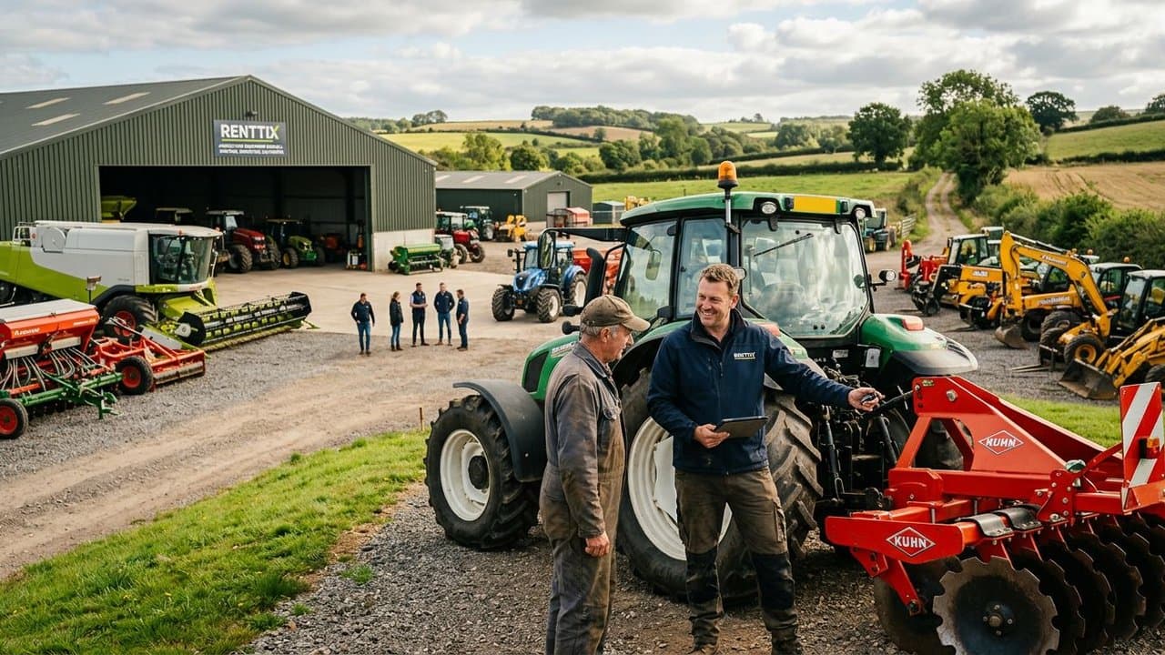 Renttix for Agriculture Equipment Rentals