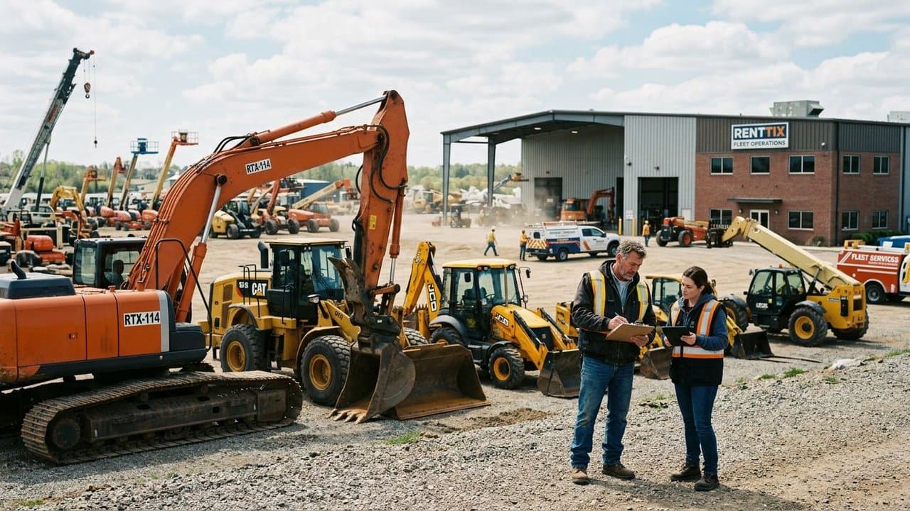 Renttix for Large Equipment Fleets