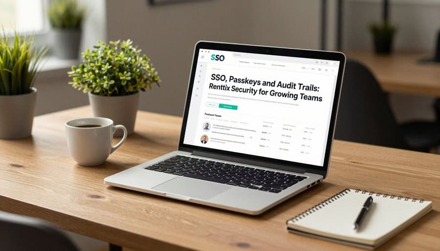 SSO, Passkeys and Audit Trails: Renttix Security for Growing Teams