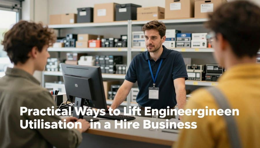 Practical Ways to Lift Engineer Utilisation in a Hire Business