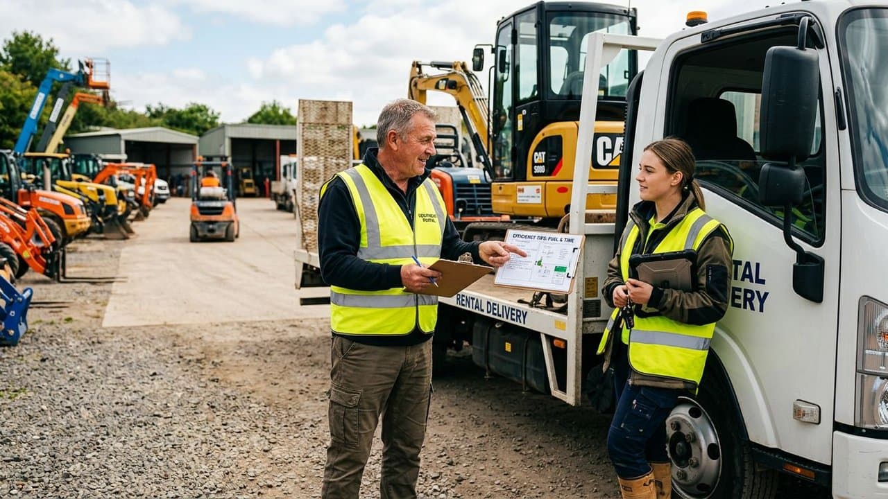 Driver Efficiency Tips That Save Fuel and Time on Rental Deliveries