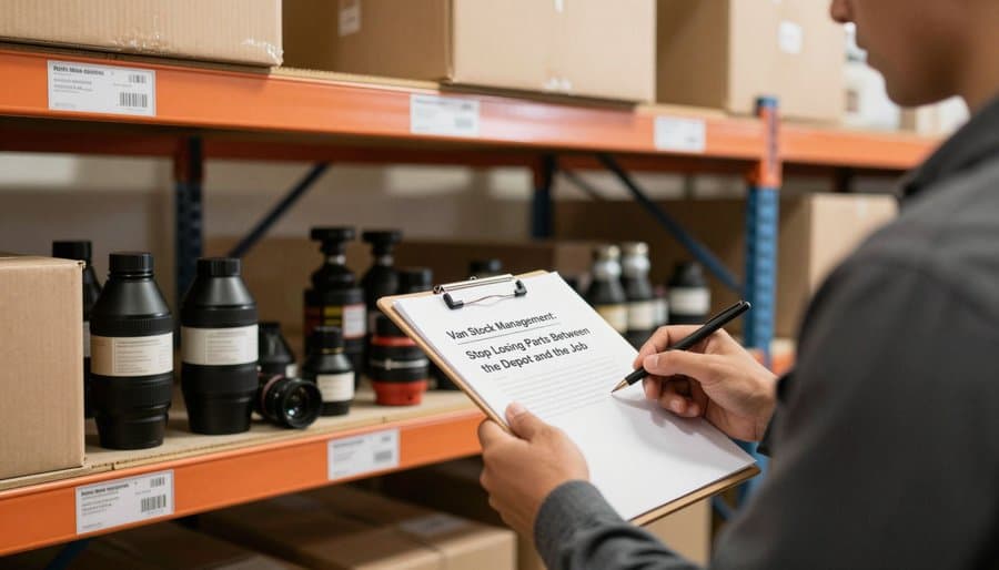 Van Stock Management: Stop Losing Parts Between the Depot and the Job