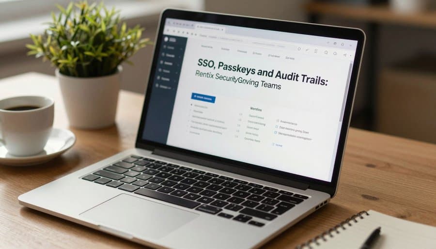 SSO, Passkeys and Audit Trails: Renttix Security for Growing Teams